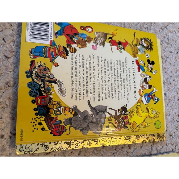 Lot of 4 vintage Golden Books Bambi, 3 Little Pigs, Tawny Scrawny Lion, Night Be - Picture 13 of 13